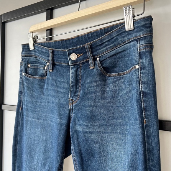 Club Monaco Vintage Slim Straight Leg Denim Blue Jeans - Picture 2 of 14